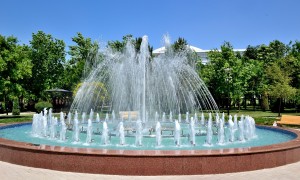Новости: Сквер с фонтаном в Татарске будет построен к сентябрю 