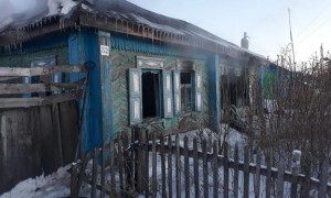 Новости: На пожаре в Татарском районе погиб пенсионер