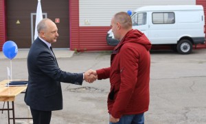 Филиалы АО РЭС Новосибирской области получили новые автомобили