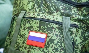 Передача рюкзаков мобилизованным жителям Татарского района