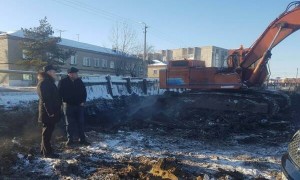 Новости: В Татарске на месте бывшего ДОСААФа начали строить многоквартирный дом