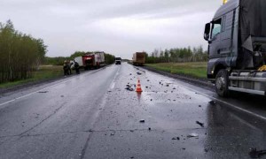 Новости: В Чановском районе в аварии на трассе Иртыш погибли два человека