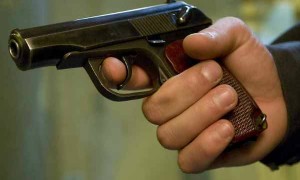 В Татарске прошли соревнования по стрельбе среди сотрудников полиции